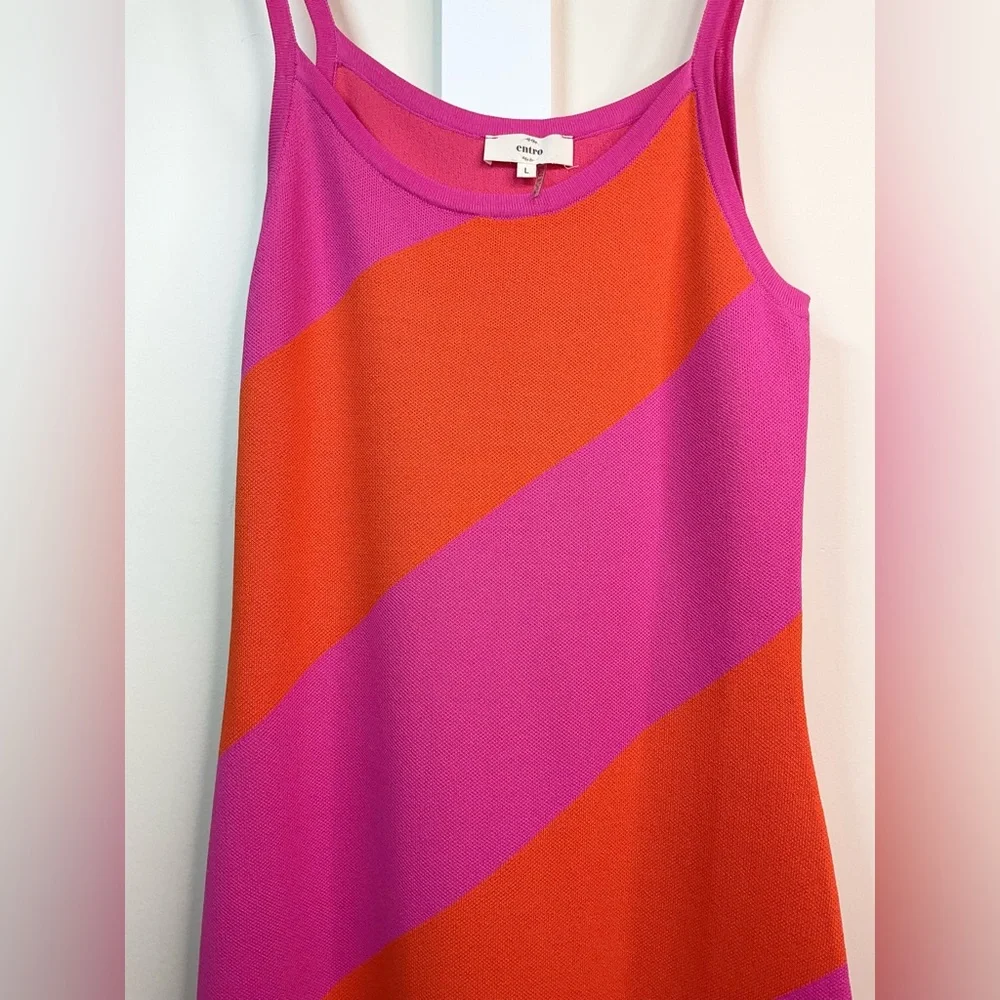 Entro Color Blocked Dress NWOT - Picture 6 of 11